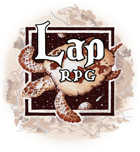 LapRPG logo, mapa LapRPG